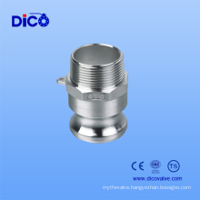 China Stainless Steel SUS 304 SUS 316 Camlock (TYPE F)